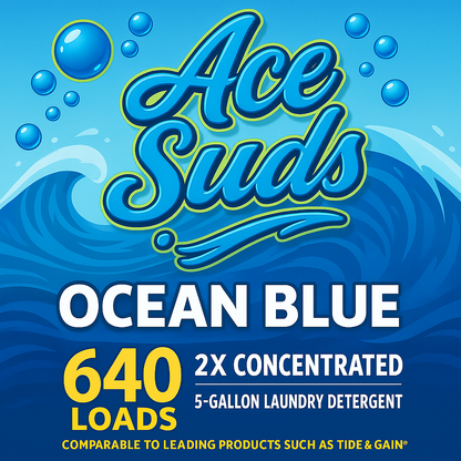 Ocean Blue 5-Gallon Laundry Detergent